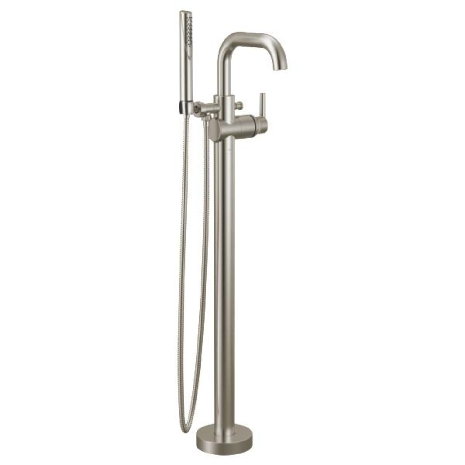 DELTA Faucet Trinsic Floor Mount Tub Filler - Freestanding Roman